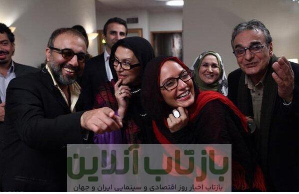 خنده‌های همایون ارشادی در کنار مهناز افشار و رضا عطاران/ عکس