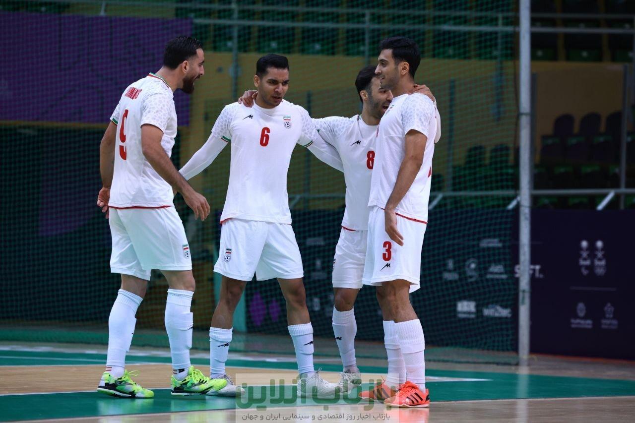 طلای ششم کاروان ایران در ریاض به نام فوتسال