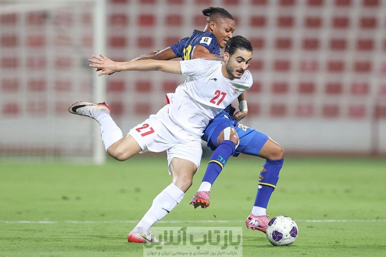 عکس| مهاجم تیم ملی در تمرینات تیمش