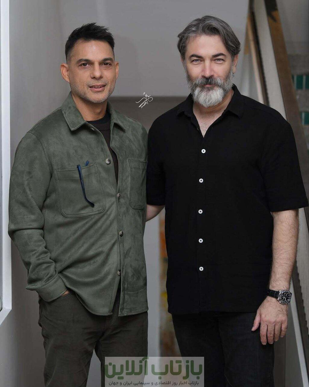 جدیدترین عکس پیمان معادی با پارسا پیروزفر