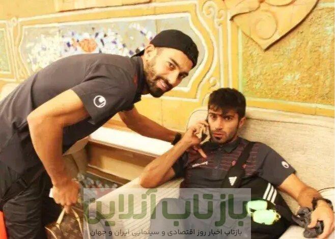 عکس| پاسخ رامین رضاییان به کاپیتان پیشین پرسپولیس با قلب آبی