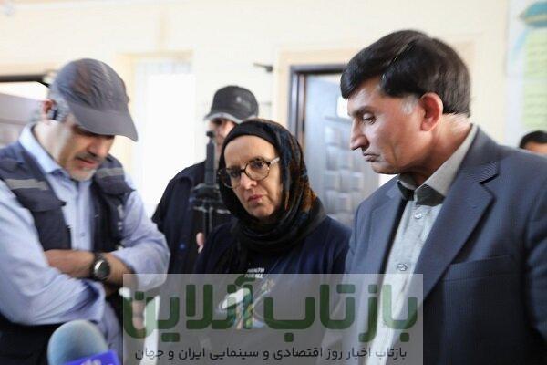 رییس دپارتمان سازمان بهداشت جهانی از مراکز بهداشت بازدید کرد