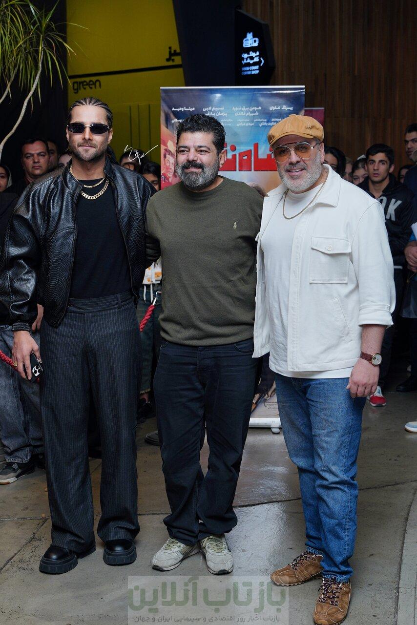 امیر مقاره در اکران مردمی «شاه‌نقش»/ عکس