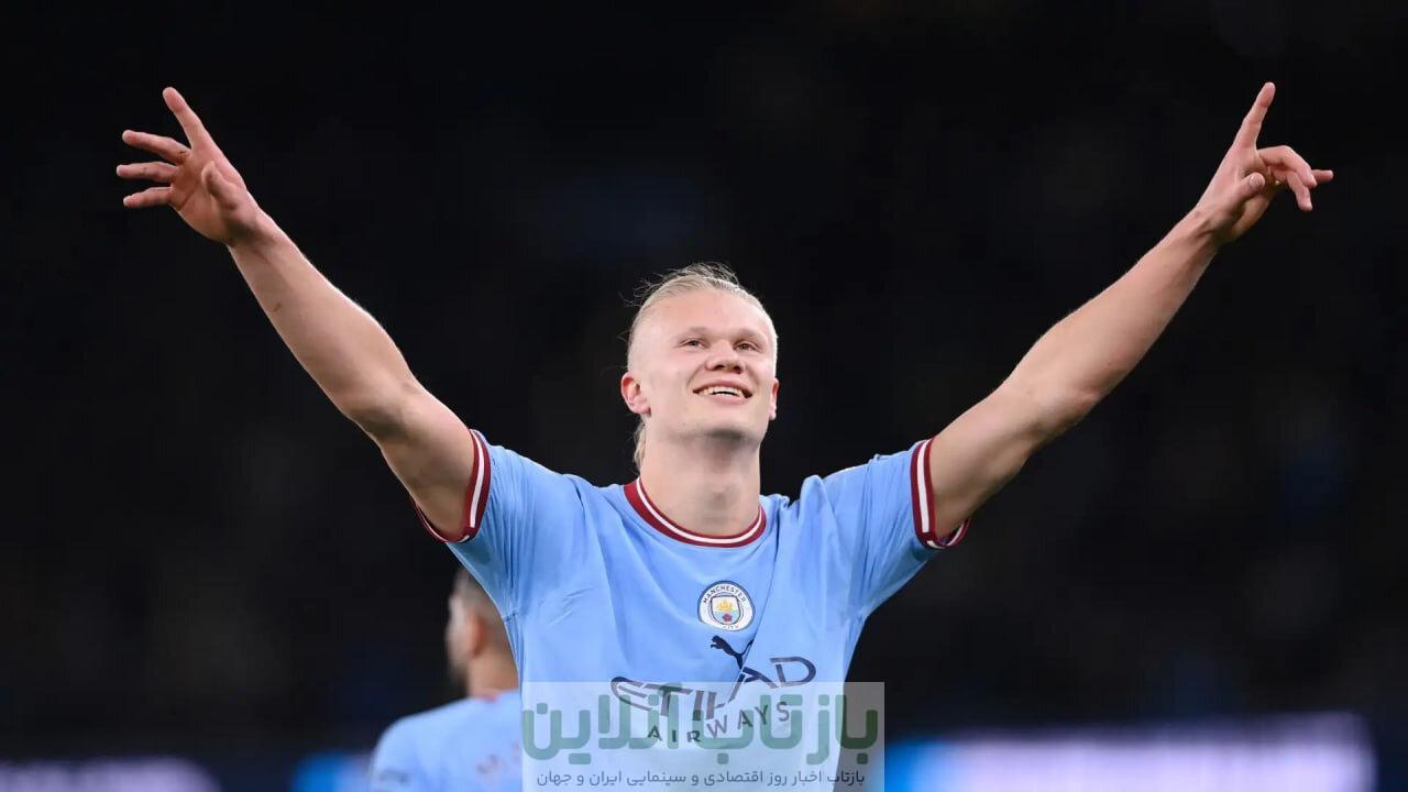 تصاویر منتخب لیگ برتر انگلیس؛ هالند و یک سیب!