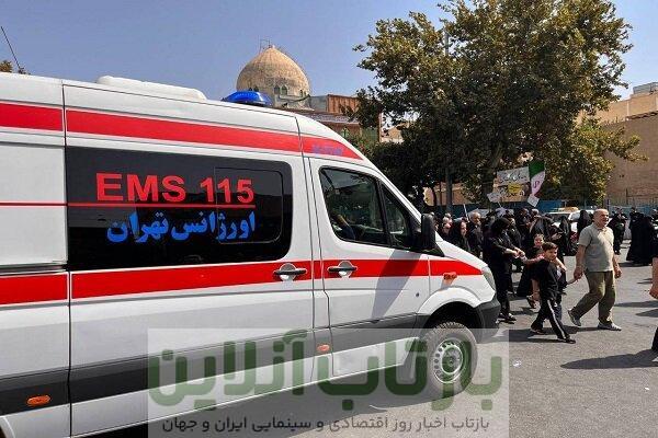 واژگونی ۱۰ موتورسیکلت در اتوبان امام علی (ع)