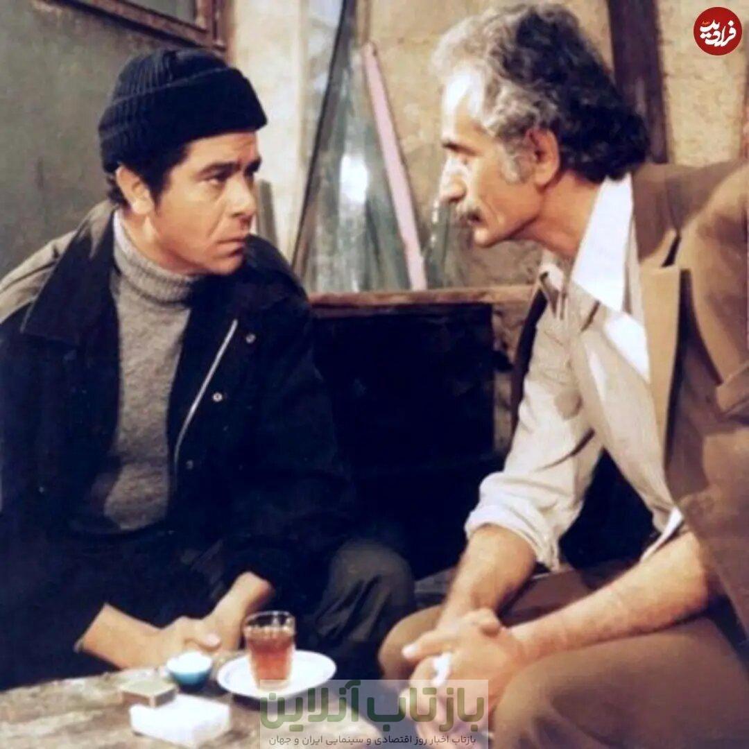 عکس/ کیومرث ملک‌مطیعی در کنار بهروز وثوقی؛ سال ۵۷