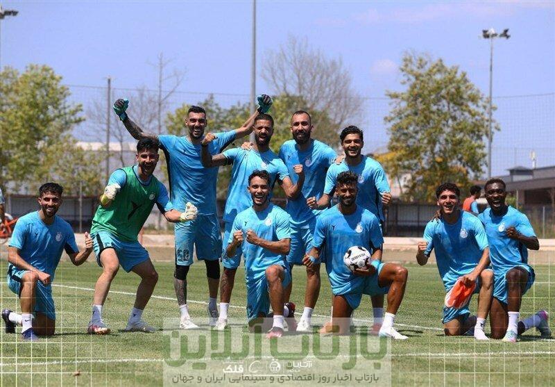 عکس| دو بازیکن استقلال در تونل وحشت!