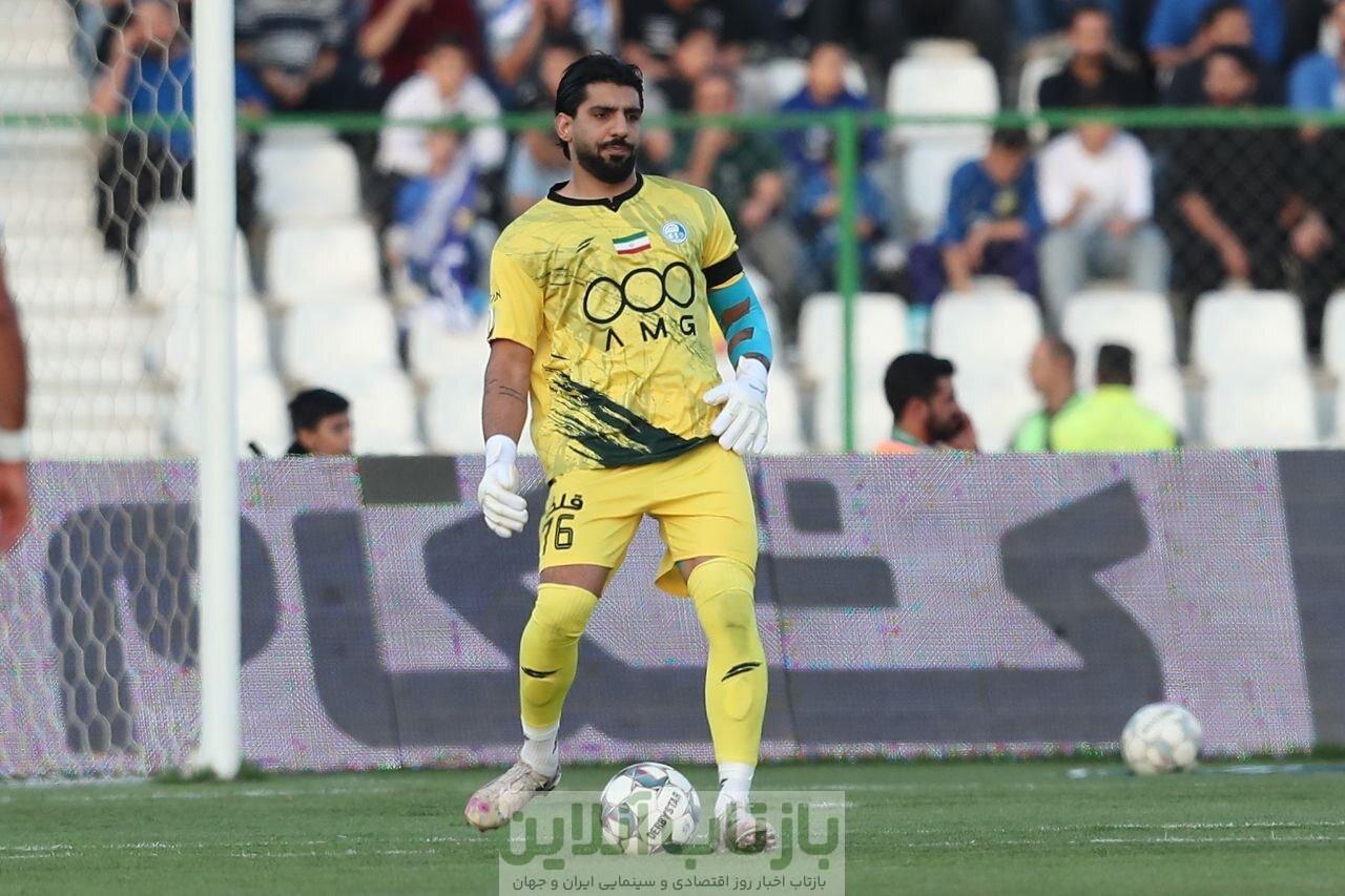 آمادگی گلر اول استقلال برای دیدار با الوصل