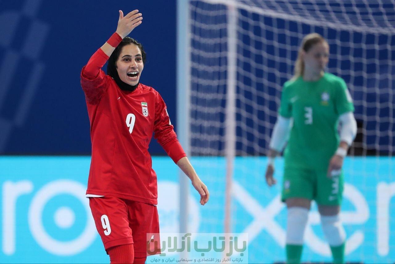 عکس | اشک‌های تلخ دختر ایرانی پس از شکست مقابل برزیل