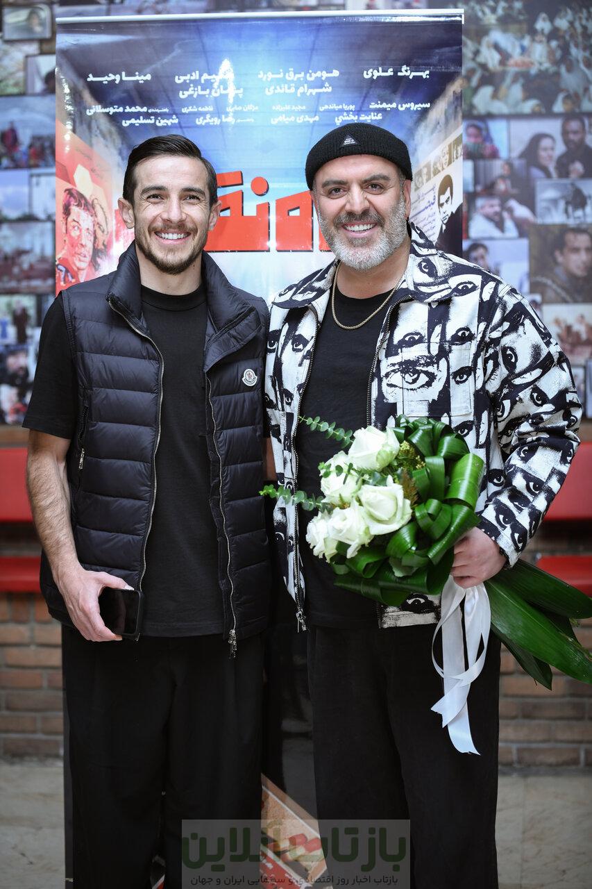 اکران «شاه نقش» با حضور بازیکنان پرسپولیس