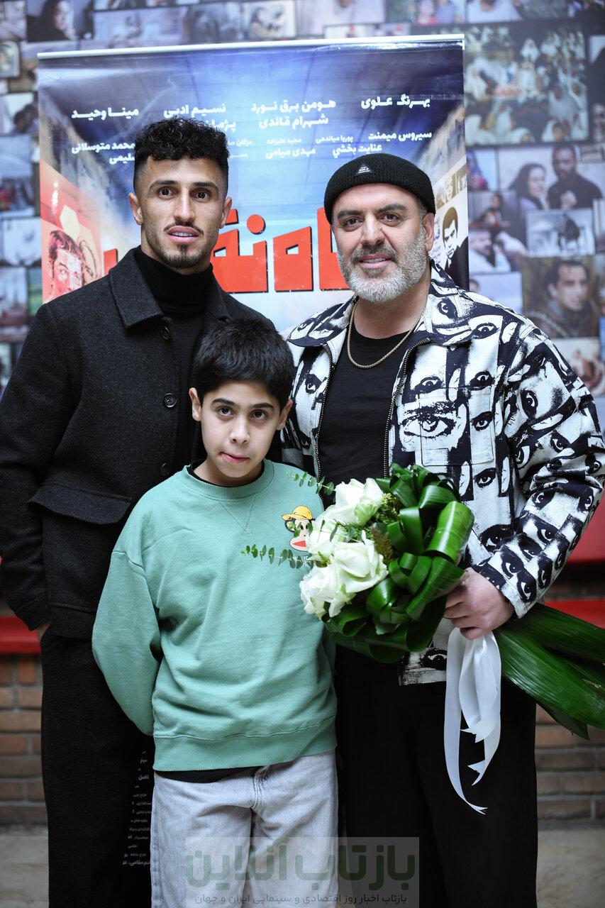 اکران «شاه نقش» با حضور بازیکنان پرسپولیس