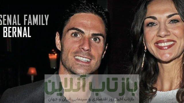 عکس| خوشحالی همسر میکل آرتتا از عملکرد این فصل آرسنال!