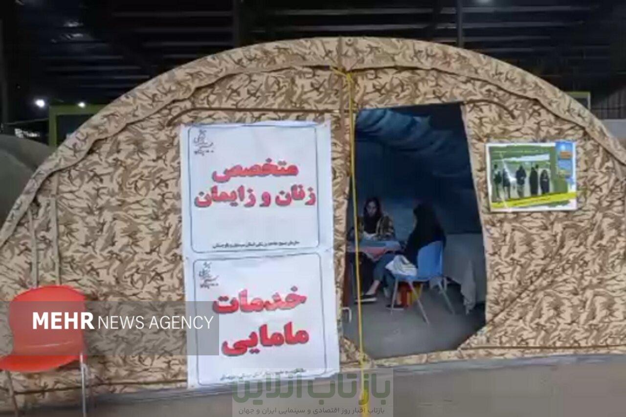 افتتاح بزرگ ترین بیمارستان صحرایی کشور در زاهدان