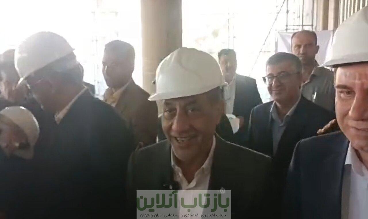 بازدید معاون رئیس جمهور از بیمارستان ۱۷ شهریور برازجان
