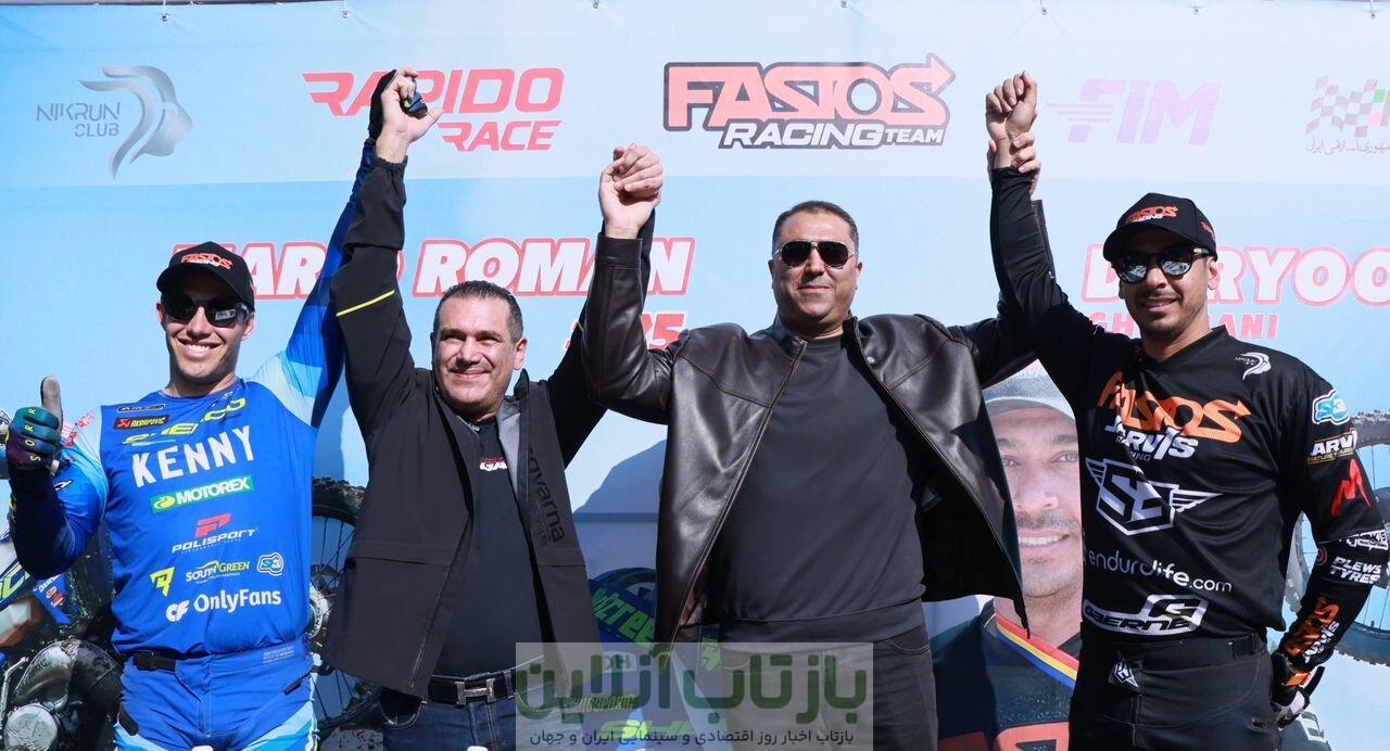 استقبال پرشور از کلاس ماریو رُمان در پیست آزادی