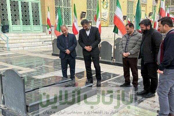 دیدار مسئول بسیج جامعه پزشکی با خانواده شهید حیدری