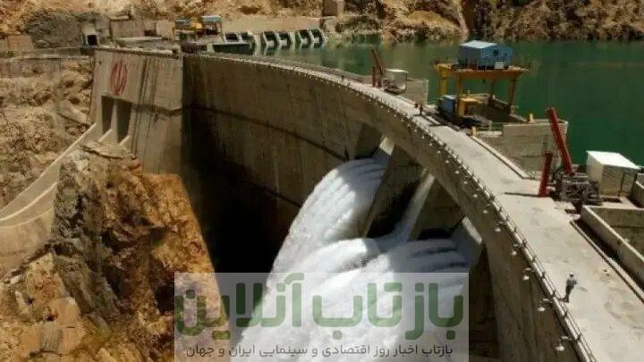 نیروگاه سد کرخه از مدار تولید برق خارج شد