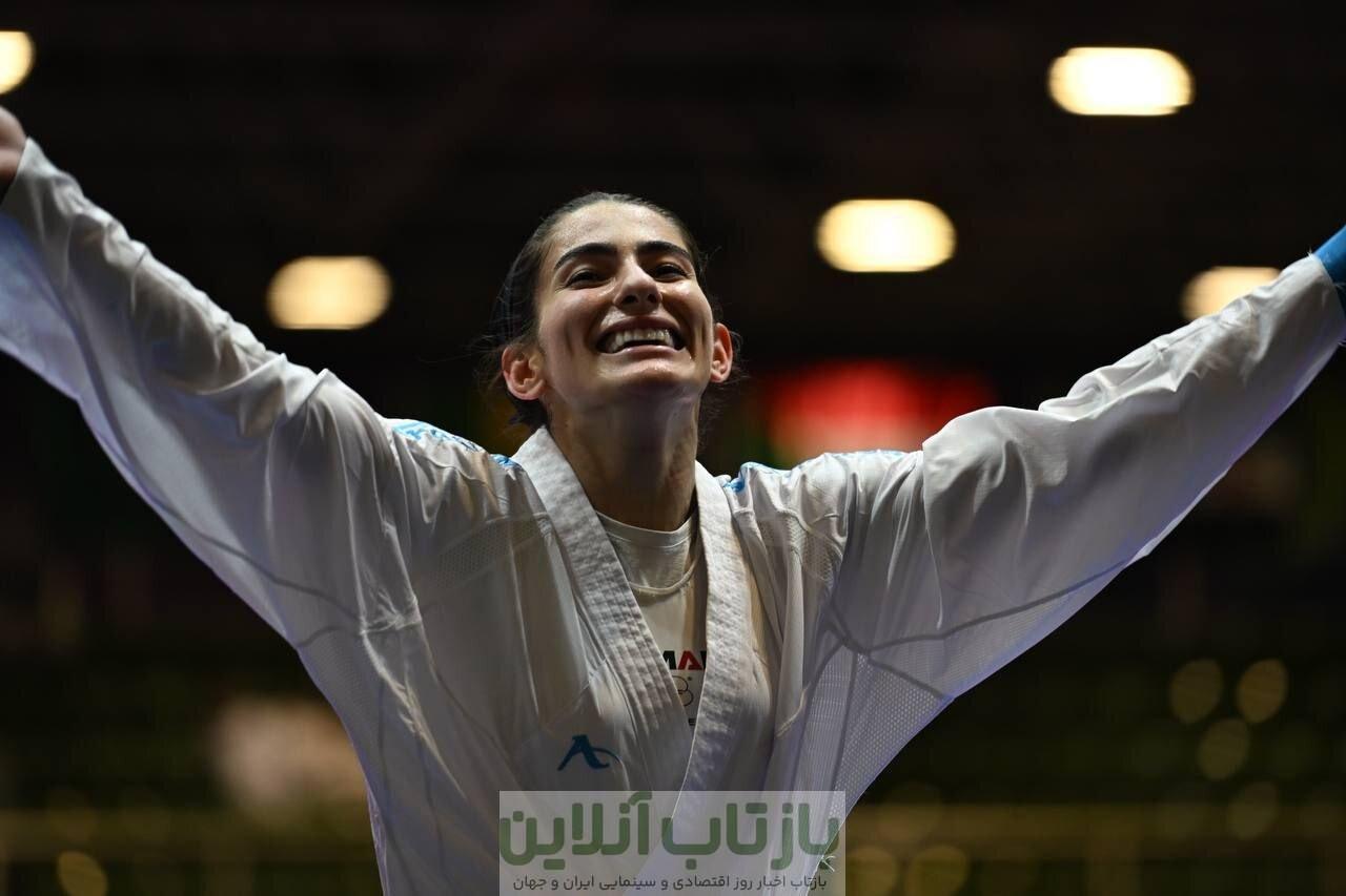 دختر ایران با مدال طلا تاریخ‌ساز شد