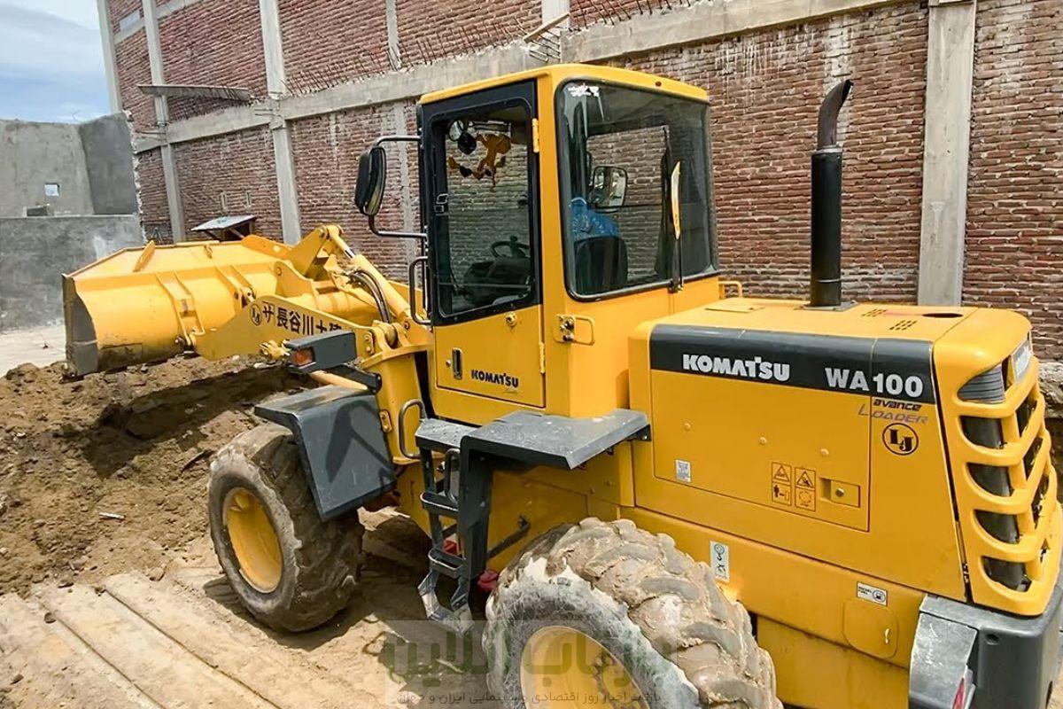 قطعات لودر کوماتسو