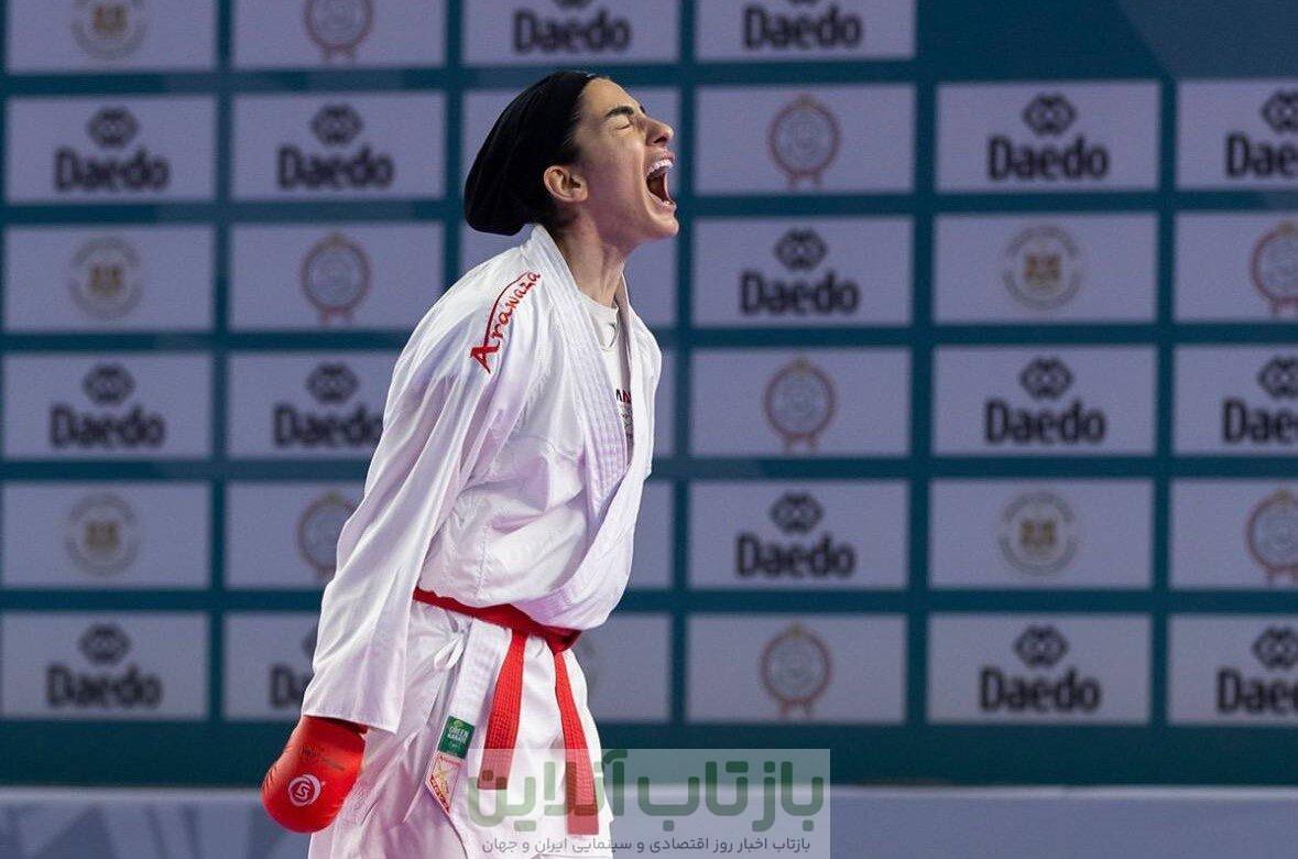 عکس | تاریخ‌سازی بزرگ دختر ایرانی در قاهره