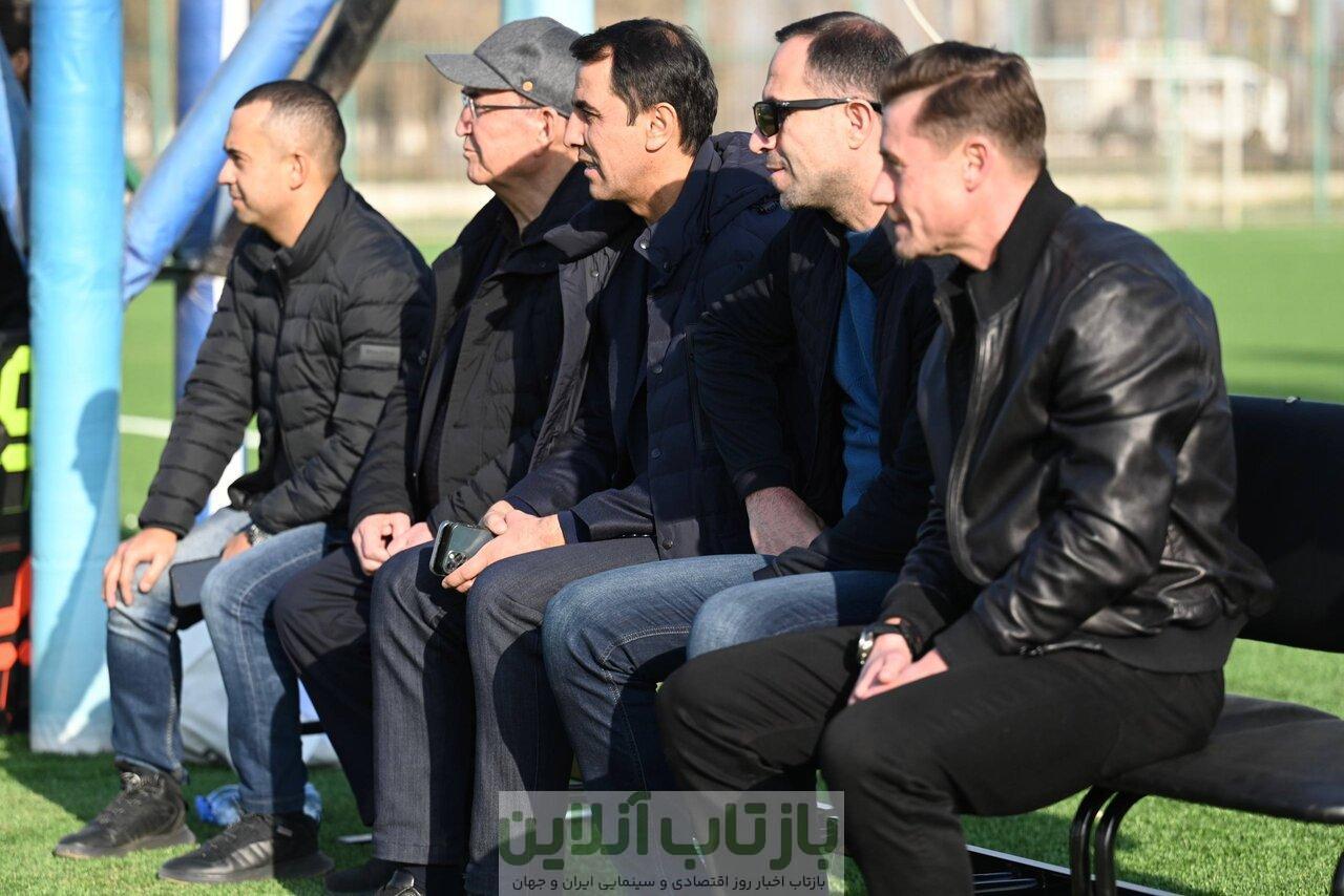 عکس | ستاره سابق استقلال تماشاگر بازی تیم زنان