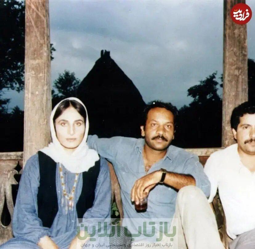عکس/ داریوش فرهنگ ۳۸ ساله در کنار سوسن تسلیمی، همسر اولش؛ سال ۶۴