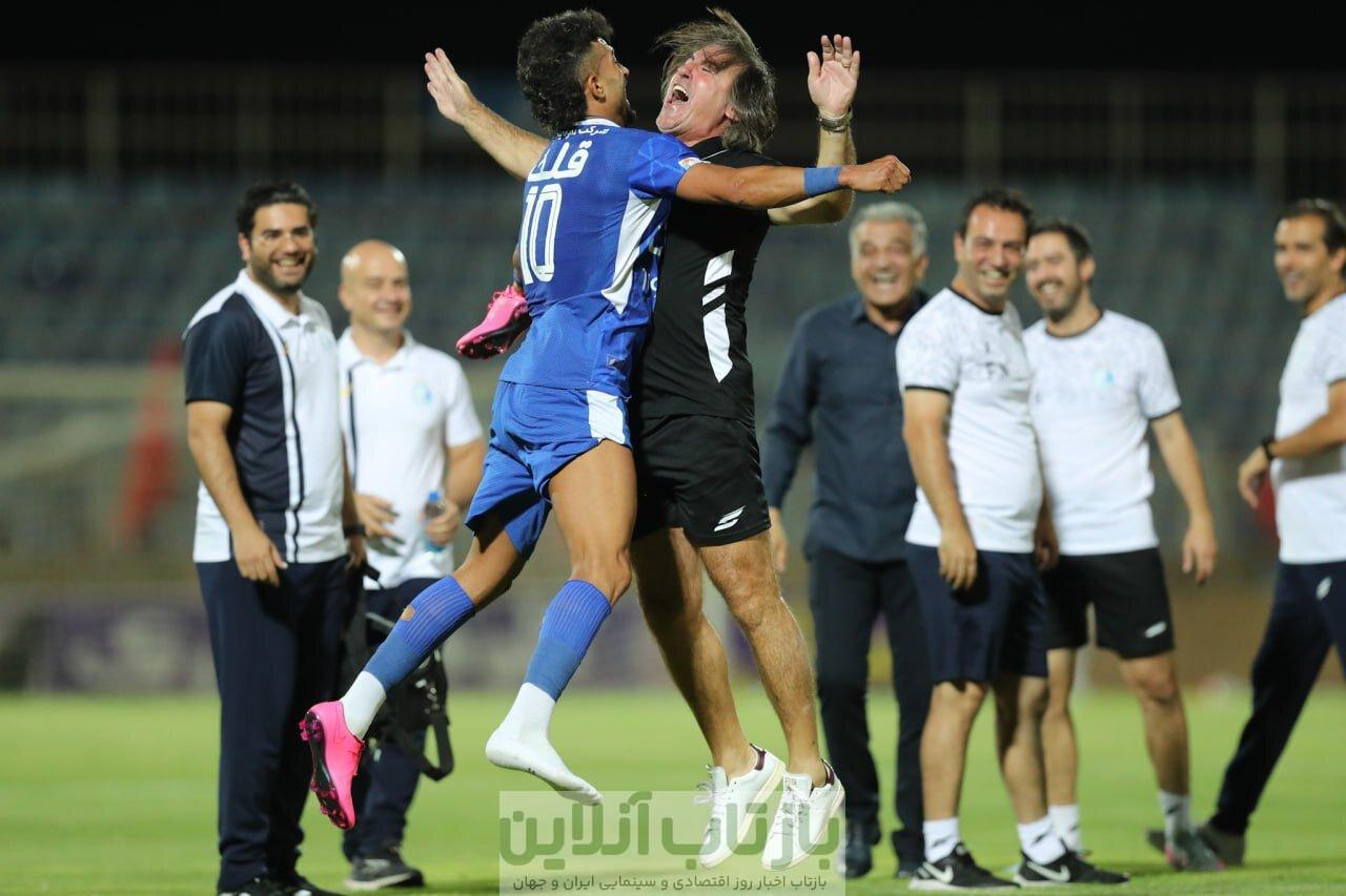 عکس | آشتی‌کنان رضاییان و ساپینتو در تمرین استقلال