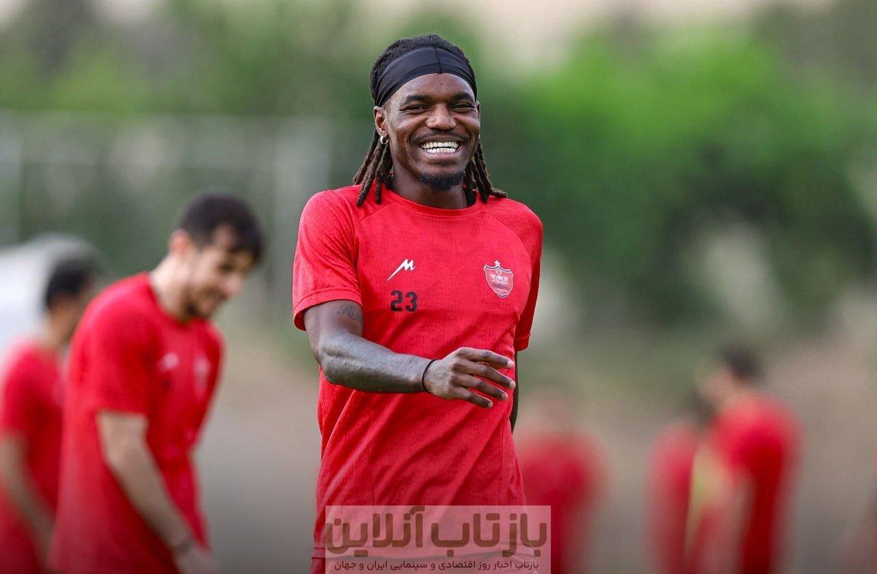 رونمایی از زوج طلایی پرسپولیس در اکباتان