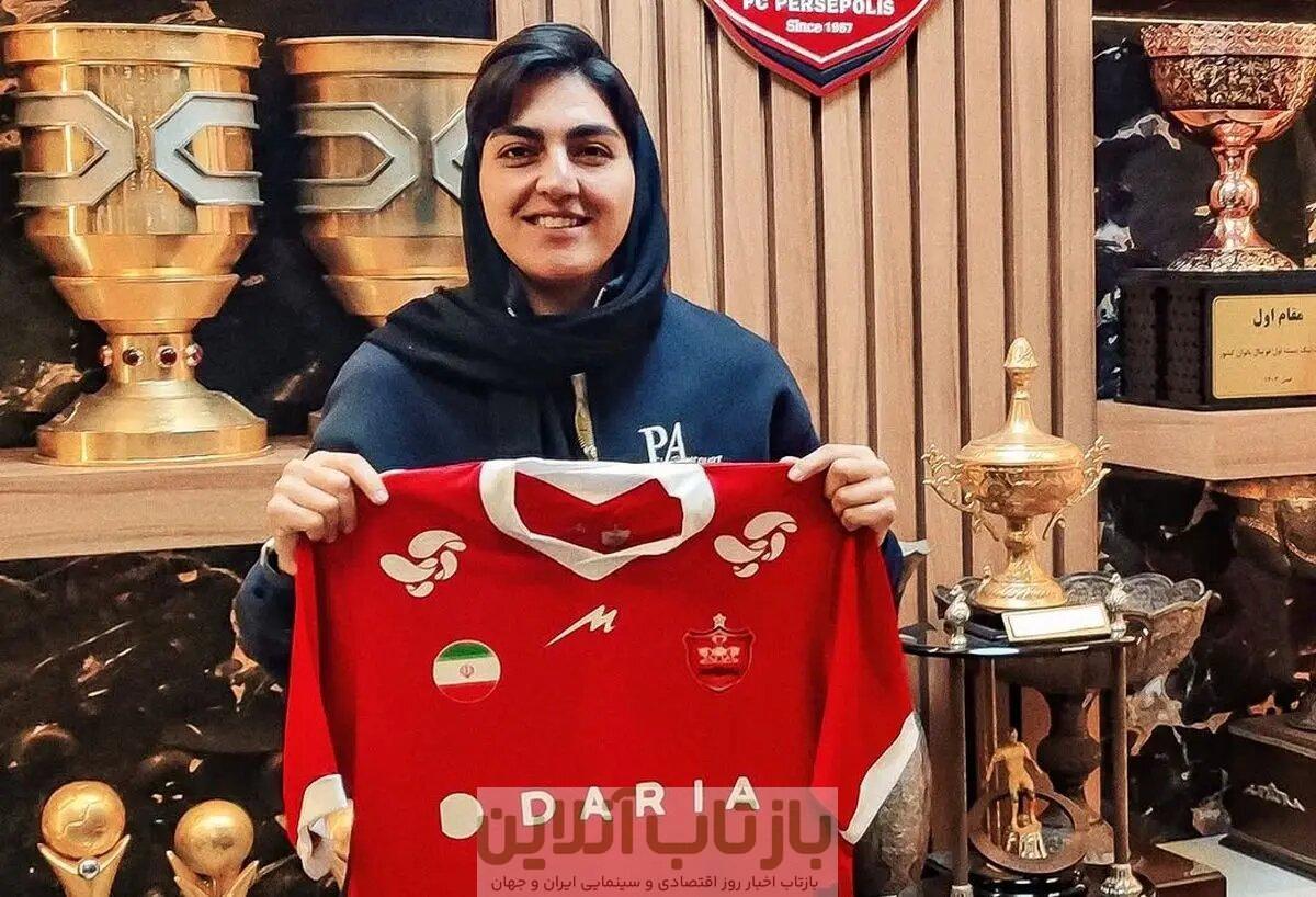 زهرا قنبری بعد از پیوستن به پرسپولیس: استقلالی بودن؟ من یک بازیکن حرفه‌ای هستم