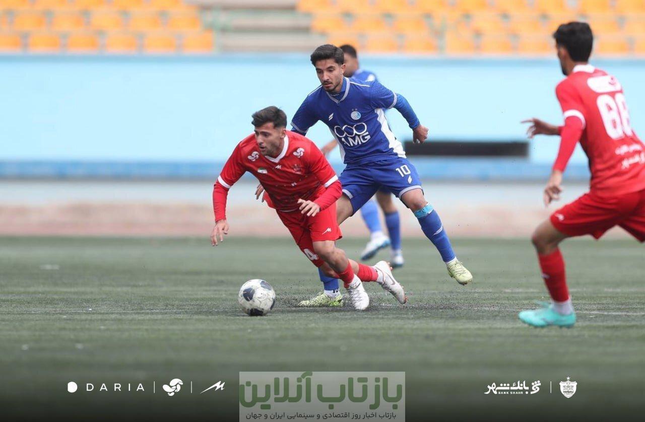 تساوی استقلال و پرسپولیس در دربی امیدها