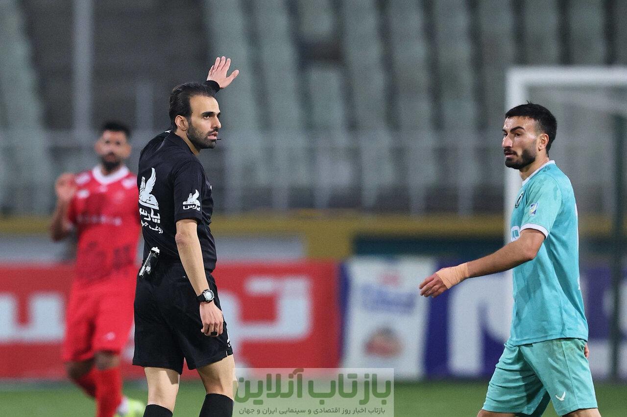 اتفاق عجیب در بازی پیکان- پرسپولیس؛ ارتباط داور با اتاق VAR قطع شد!