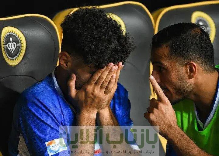 ستاره استقلال بازی با خیبر را از دست داد