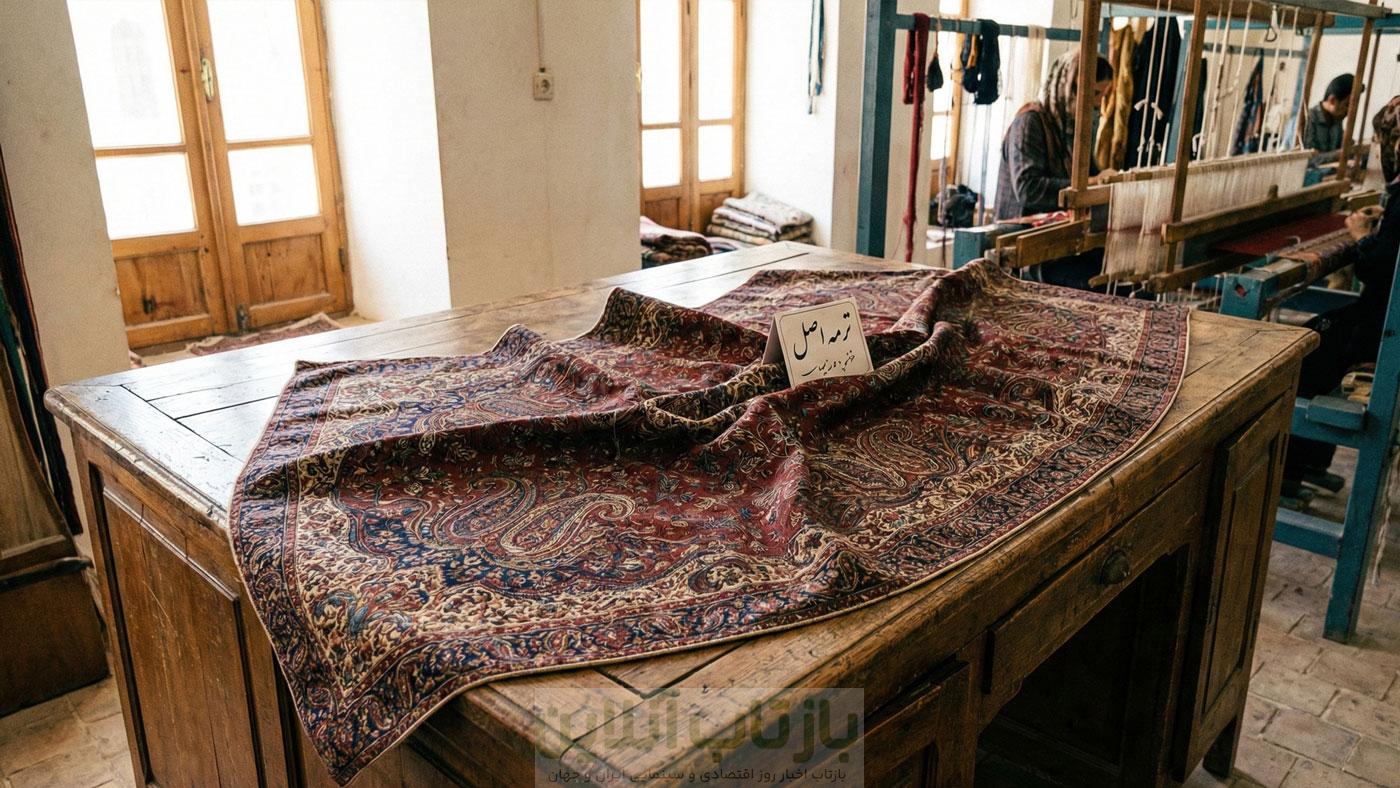 فراتر از باقلوا و قطاب؛ معرفی 5 سوغات خاص یزد که نمیشناختید! 1 ۱. ترمه؛ رقص رنگ بر تار و پود تاریخ