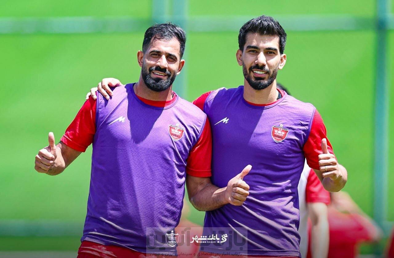 عکس| ستاره پرسپولیس و همسرش در کنسرت آرمین زارعی