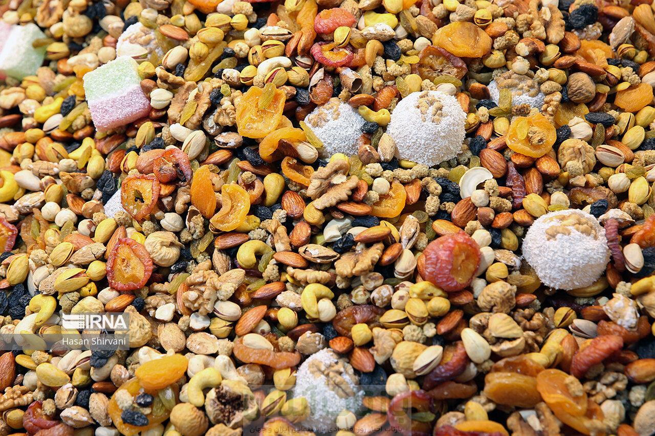 قیمت آجیل و خشکبار شب یلدا اعلام شد/ اگر آجیل، نخودچی و بادام زمینی داشته باشد، چه قیمتی پیدا می کند؟ 1 قیمت آجیل و خشکبار شب یلدا اعلام شد/ اگر آجیل، نخودچی و بادام زمینی داشته باشد، چه قیمتی پیدا می کند؟
