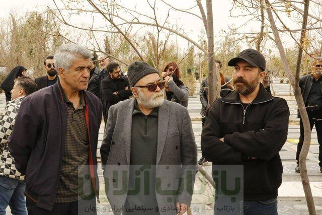 مجید صالحی، حسن فتحی و… در خاکسپاری یک فعال سینما 3 مجید صالحی، حسن فتحی، شمقدری و… در خاکسپاری یک فعال سینما