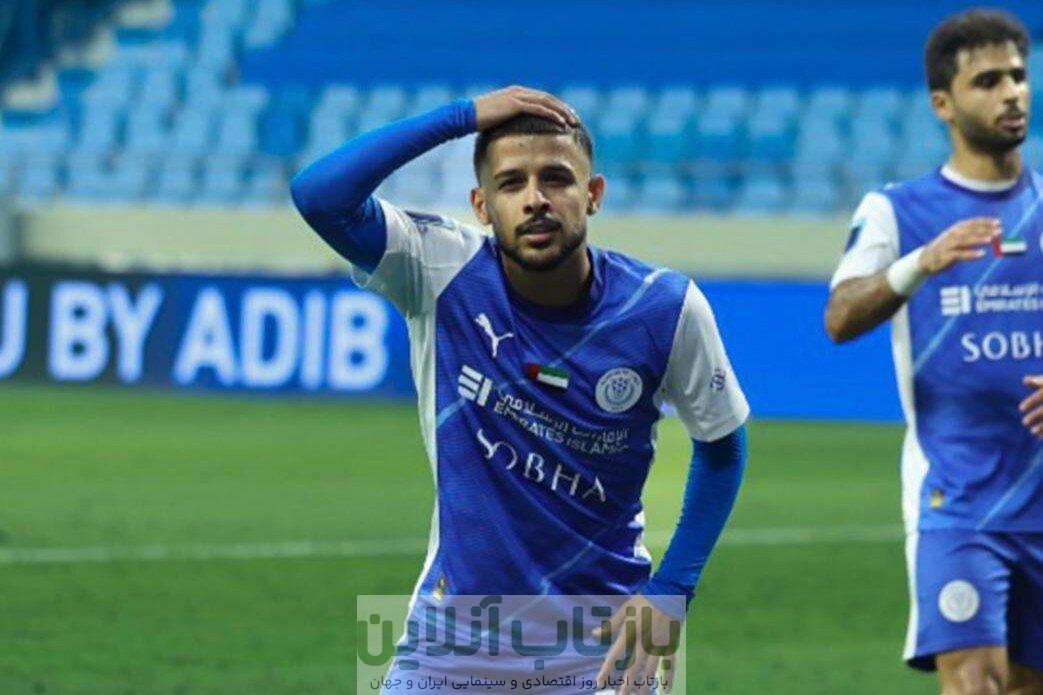 عکس | گردن‌بند خاص مهدی قایدی در تمرین النصر