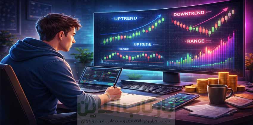 اصطلاحات ترید چیست؟ راهنمای کامل برای فهم زبان معاملهگران 2 شروع مسیر یک معاملهگر در مواجهه با نمودار