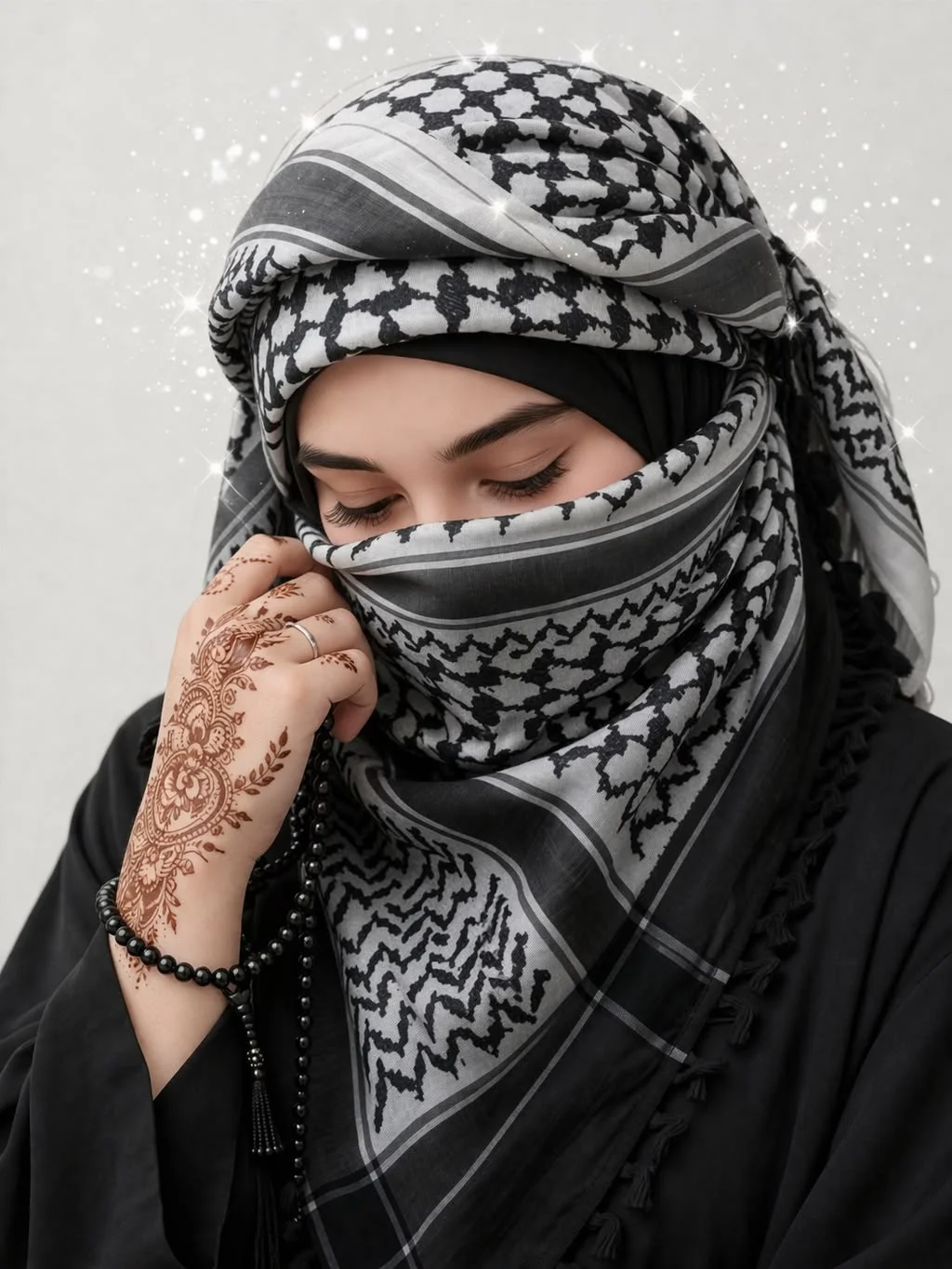 عکس پروفایل دختر با کلاه قرمز و مشکی; ژست های شیک در صحرا، طبیعت و خیابان 5 عکس پروفایل دختر با چفیه