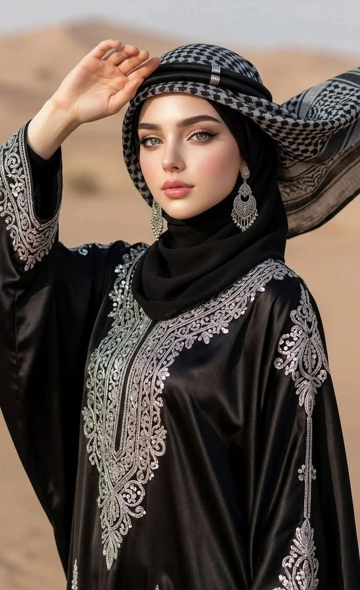 عکس پروفایل دختر با کلاه قرمز و مشکی; ژست های شیک در صحرا، طبیعت و خیابان 14 عکس پروفایل دختر با چفیه